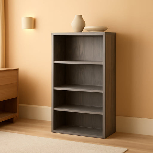 I 7060 Bookshelf, Bookcase, Etagere, 5 Tier, 48"H, Office, Bedroom, Laminate, Brown, Contemporary, Modern