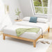 12 Inch Queen Solid Wood Platform Bed with Wooden Slats, No Box Spring