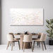 Large Abstract Mountain Wall Art White and Gold Wall Decor Aesthetic Canvas Painting Hanging Artwork for Living Room Bedroom Dining Room Office Home Decor 30X60 Inch