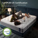King Size Memory Foam Hybrid Mattress FiberglassFree