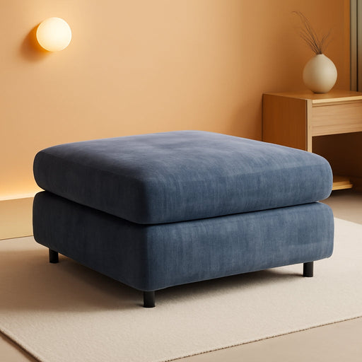Modern Sofa Ottoman, Storage Couch Ottoman for Sectional Sofa, Multi-Functional Upholstered Footstool, Shoe Stool, Padded Seat for Living Room, Home, Apartment, Dorm, Office, 330LBS Capacity