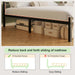 12 Inch Twin Bed Frame with Headboard and Footboard