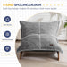 Grey Adjustable 3-Position Bean Bag Chair with Cover