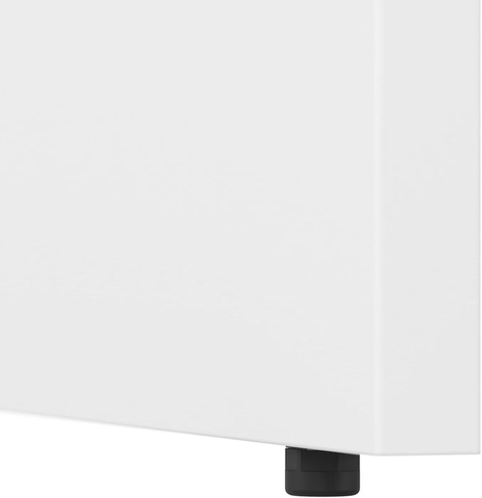 Bush Business Furniture Studio C 60W X 24D Credenza Desk in White, Computer Table for Home or Professional Office