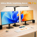 LED Desk Lamp for Office Home, Height Adjustable Architect Desk Light with USB Adapter, Stepless Dimming Desk Lamp Light for Reading, Study, Workbench