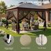 10' X 10' Pop up Gazebo Tent (Coffee)
