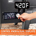 Vertical Pellet Smoker Grill with Digital Temperature Control, 4-Rack Electric BBQ Smoker with Meat Probe & Cover, 616 Sq.In Outdoor Pellet Grill for Smoking Brisket, Ribs, Chicken & Sausage