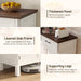 48-Inch Farmhouse Style Sideboard With Storage Drawers