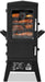 Large Vertical Propane Smoker Grill 4-Rack Outdoor Gas BBQ Smoker with Temperature Control, Heavy Duty Design & Weather-Resistant Cover for Meat, Fish, Ribs
