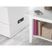 Deerfield Murphy Bed Chest Queen White with Charging Station