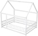 Full Size Wooden Montessori Farmhouse Playhouse Bed
