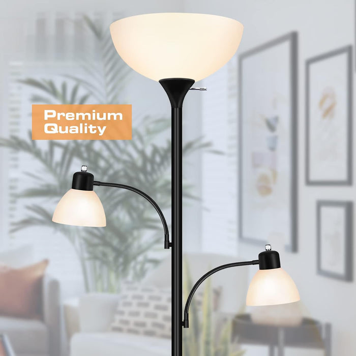 Floor Lamps for Living Room, 72" Tall Torchiere Floor Lamp