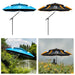 Fishing Umbrella Adjustable Angle Large Multi Directional Outdoor Parasol