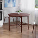 Expandable Collapsible Double Leaf Dining Table Compact