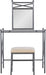 - 57752MTL-01-KD-U Mission Hills Vanity Set, 31" X 32" X 18", Metal