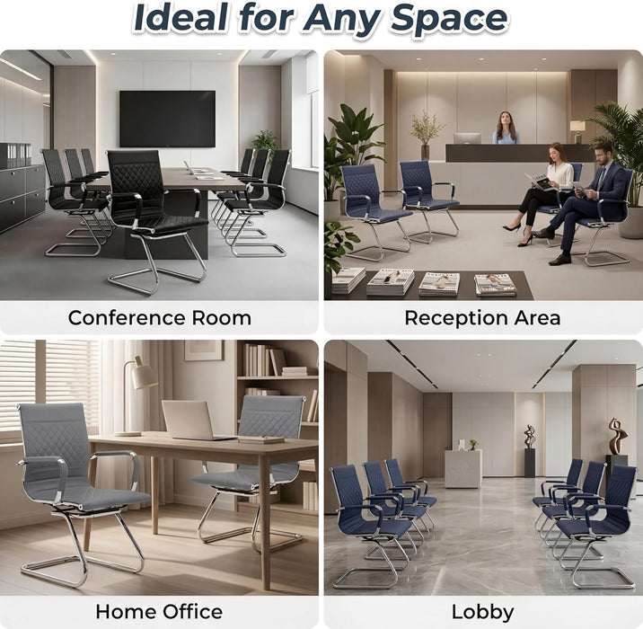 Ergonomic Navy Blue PremiumGrade Office Desk Chair