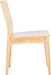 Home Collection Benicio Natural Rattan Dining Chair (Set of 2) DCH1005D-SET2