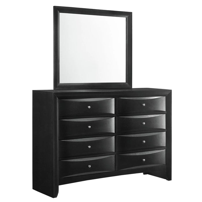 Dana Queen 5PC Bedroom Set in Black