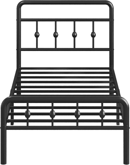 12 Inch Twin Bed Frames with Headboard and Footboard