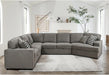 Oversized Sectional Sleeper Sofa with Chaise