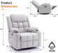 Power Rocking Recliner Massage Chair with USB