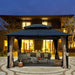 12x14 Aluminum Gazebo Using Beige Textilene Canopy