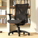 Ergonomic Office Chair, Mesh Computer Desk Chairs with BIFMA X5.1 Certified, Adjustable Lumbar Support, 3D Arm, Tilt Back, Wide Seat, Comfy Swivel Work Task Chair for Company and Home (Obsidian Black)