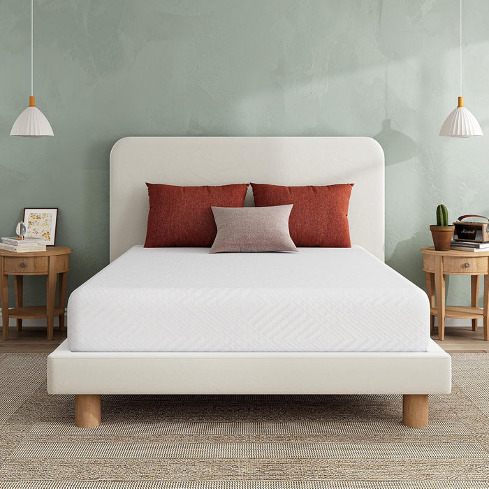 EGO 6 Inch Twin Mattress - Green Tea Memory Foam, Cooling Gel, Fiberglass-Free, Certipur-Us Certified, for Kids, Bunk Beds, Trundle & Daybeds