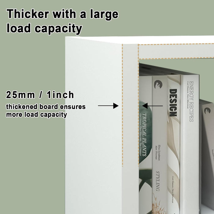 6 Cube Storage Organizer Shelf, White, 11Inch | 2026 Wooden Thick Frame, Anti-Tipping Kits, Reversible Open Back Bookcase, Horizontal and Vertical Dual-Use