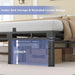 Full Size Metal Platform Bed Frame, 22 Inch Dual-Layer Heavy Duty Base
