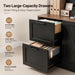 72-Inch Tall Bookshelf With Integrated Power Outlet