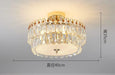 Modern Crystal LED Lights Chandelier for Living Room Decor Bedroom Ceiling Lamp Hanging Light Fixture Home Decoration Luxury