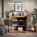 Camel 32 Freestanding Kitchen Cabinet Adjustable Shelves