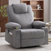 Swivel Recliner with Heat and Massage