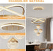 Gold Chandeliers Pendant Light Dimmable Three Color