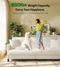 Beige 83Inch Sofa With ContouredBack ErgonomicSupport