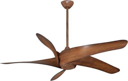F905L-DK, Artemis XL5 LED Distressed Koa 62" Ceiling Fan with Light & Remote Control