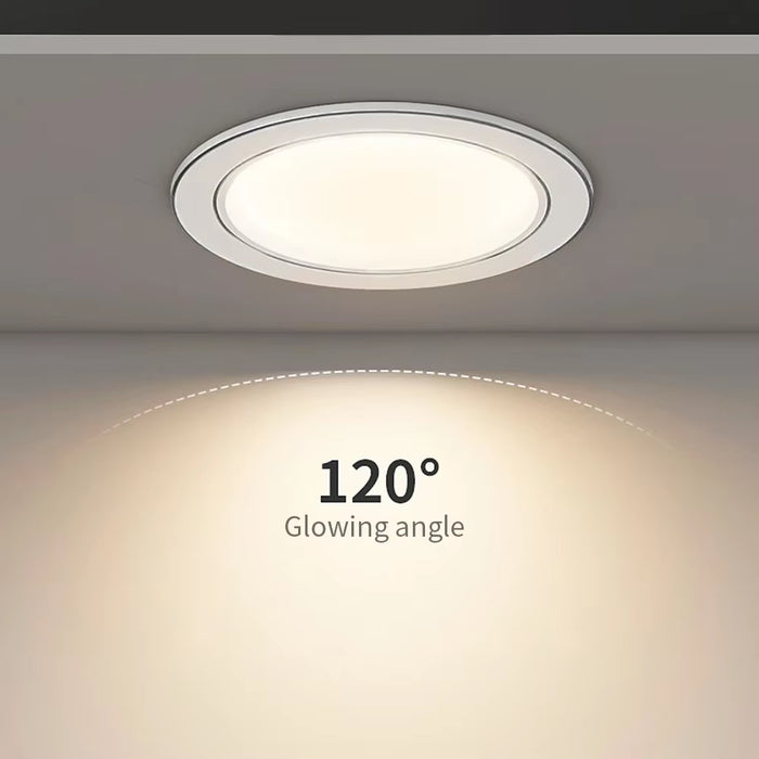 10Pcs/Lot LED Downlight 5W 9W 12W 15W Recessed Ceiling Lamp round LED Panel down Lights Spotlight for Living Room Lighting