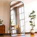 28"X71" Full Length Mirror Floor Mirrors Freestanding Hanging or Leaning Large Mirrors Full Body Mirror with Stand for Cloakroom, Bedroom, Living Room, Black