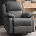 Swivel Rocker Recliner with Side Pockets