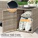 9-Piece Patio Furniture Set with Rocking Chairs & Storage Table
