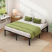 Metal Bed Frame,Queen Size Bed Frame with Storage Space,18 Inch