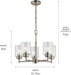 Winslow 19.75 Inch Brushed Nickel Chandelier Lighting