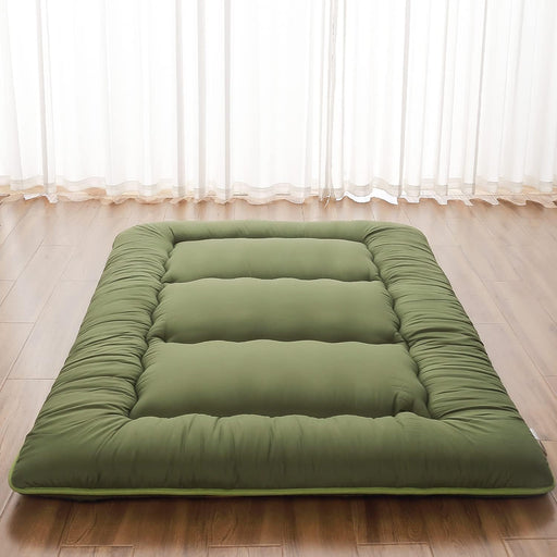 Twin Futon Mattress Portable, Roll-Up, Thick Tatami Style