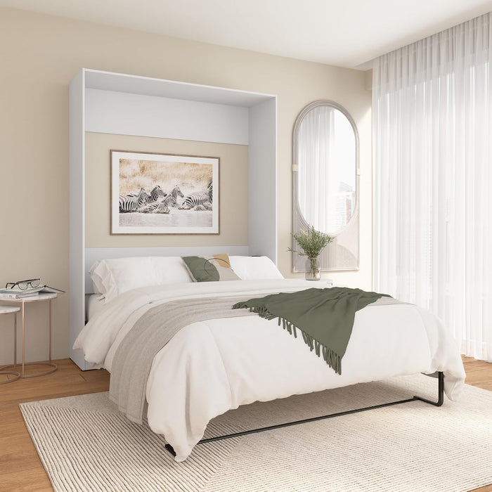 ClaremontIndustrial 65W Queen Murphy Bed Pure White