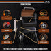 Grills Pro 22 Wood Pellet Grill & Smoker, Electric Pellet Smoker Grill Combo, 6-In-1 BBQ Versatility, 572 Sq. In. Grilling Capacity, Meat Probe, 450 Degree Max Temperature, 18LB Hopper, Bronze