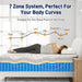 14 Inch Medium Plush King Size Mattress [Upgraded] King Hybrid Mattresses in a Box with Gel Memory Foam & Pocket Springs, Strong Edge Support,Pressure Relief,Certipur-Us,365-Night Trial