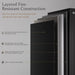 55 in Tall 2-Hour Fireproof Filing Cabinet for Home Office