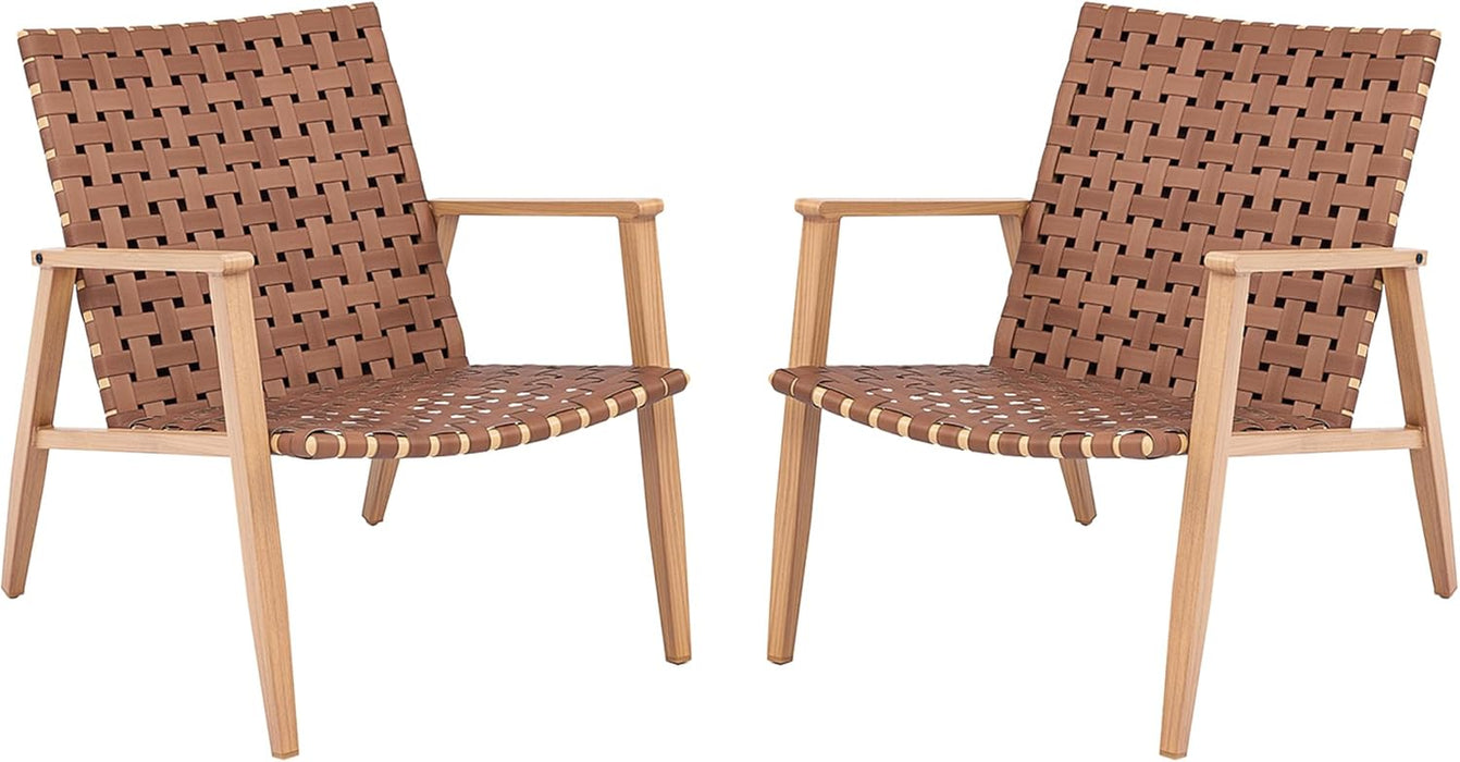 Outdoor Chairs Set of 2, Patio Bistro Set, Outdoor Furniture Set, Outdoor Conversation Chair Sets for Balcony Backyard Park Garden