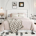 Queen Size Velvet Lift up Storage Bed, Modern Wingback Headboard, Hydraulic Support, No Box Spring Needed, White